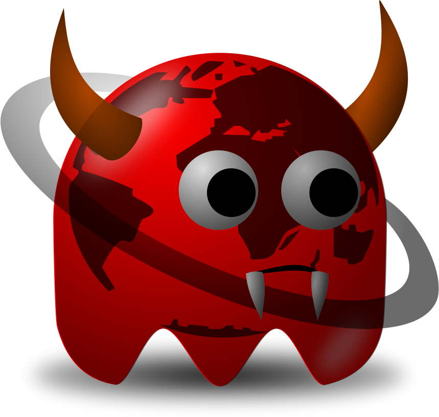 Horn Clipart Demon Horn - Devil Avatar (600x587), Png Download