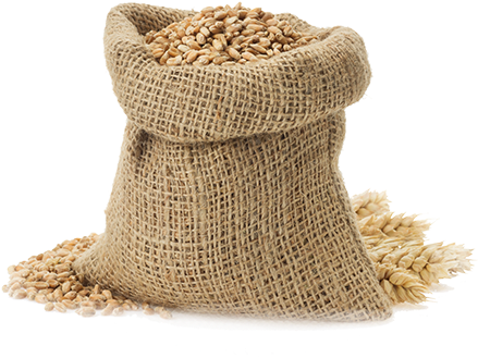 Wheat Grain Bag Png (500x405), Png Download