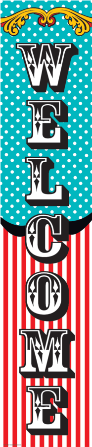 Tcr5805 Carnival Welcome Banner Image - Made In Oregon Sign (900x900), Png Download