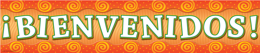 Tcr4857 Welcome Banner Image - Welcome Spanish (900x900), Png Download