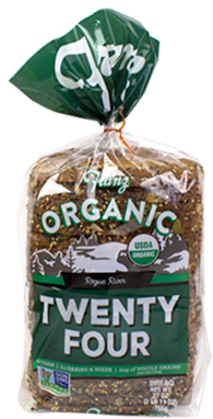 Organic Twenty Four Grains & Seeds - Franz Twenty Four Bread (400x400), Png Download