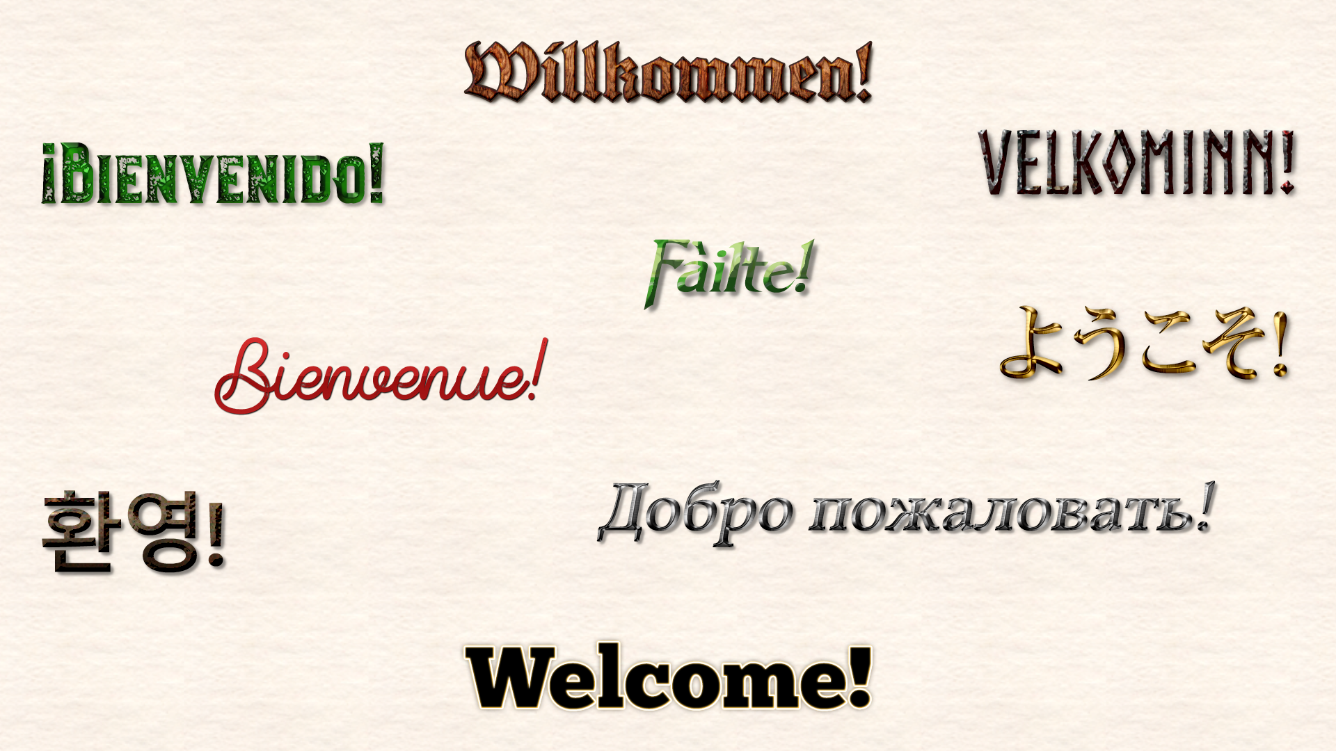 Welcome Banner - Photography (1920x1080), Png Download