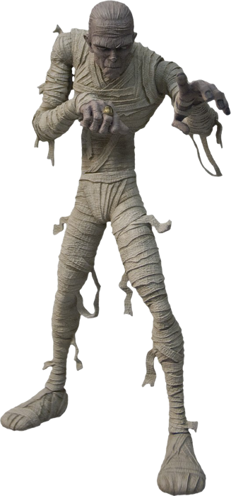 Download Amazing High-quality Latest Png Images Transparent - Mezco Toyz Universal Monsters The Mummy 9 Inch Action (327x700), Png Download