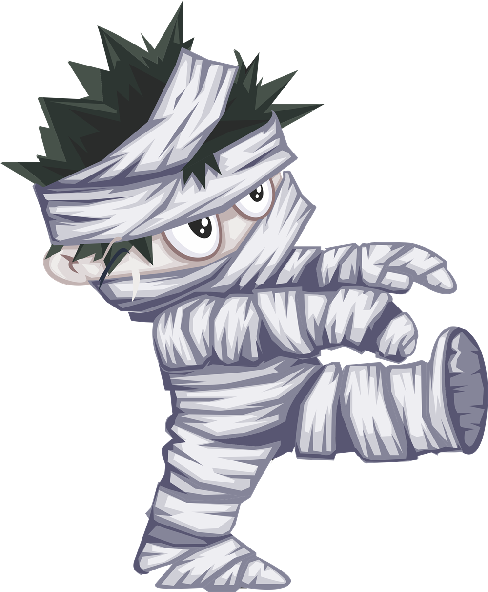 Mummy Free To Use Clipart - Halloween Mummy Clipart (1000x1211), Png Download