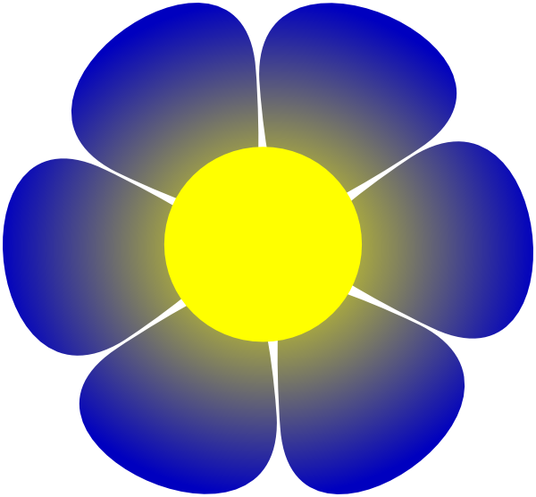 Hippie Clipart Transparent - Red Flower Clipart Png (600x556), Png Download