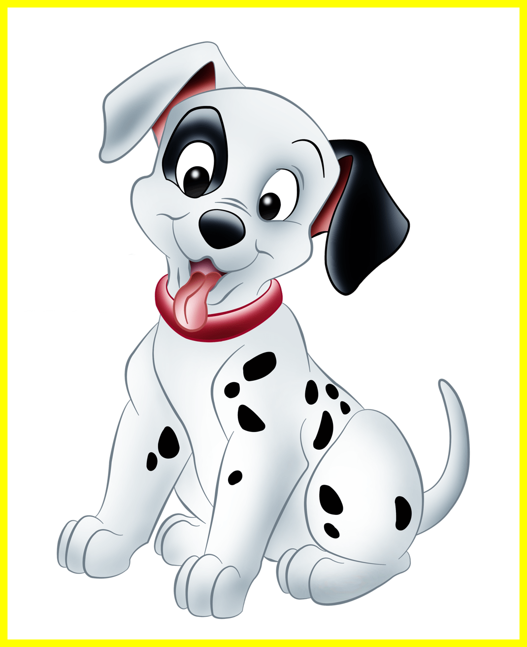 Best Cartoon Cat Faces Clipart To Use Clip Art Re Pics - Dalmatian Cartoon (1070x1312), Png Download