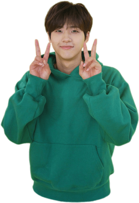B1a4 Cnu Peace Sign - B1a4 (540x810), Png Download