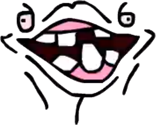 Sexy Ass Face - Weird Face Png (532x426), Png Download