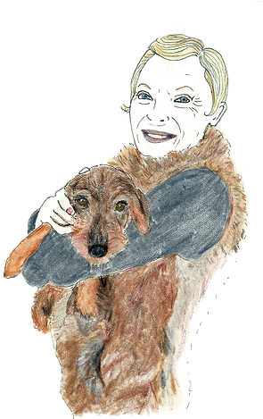 Graphic Download Dog Drawings I Draw Pet Portaits Dogs - Illustration (319x468), Png Download