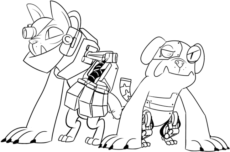 Sand Dogs - Fallout Equestria Sand Dogs (900x522), Png Download