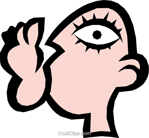 Weird Face Royalty Free Vector Clip Art Illustration - Clip Art (480x445), Png Download