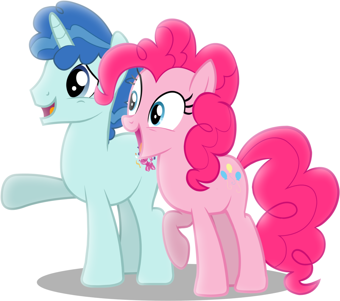 You Can Click Above To Reveal The Image Just This Once, - Pinkie Pie And Party Favor (1191x1024), Png Download