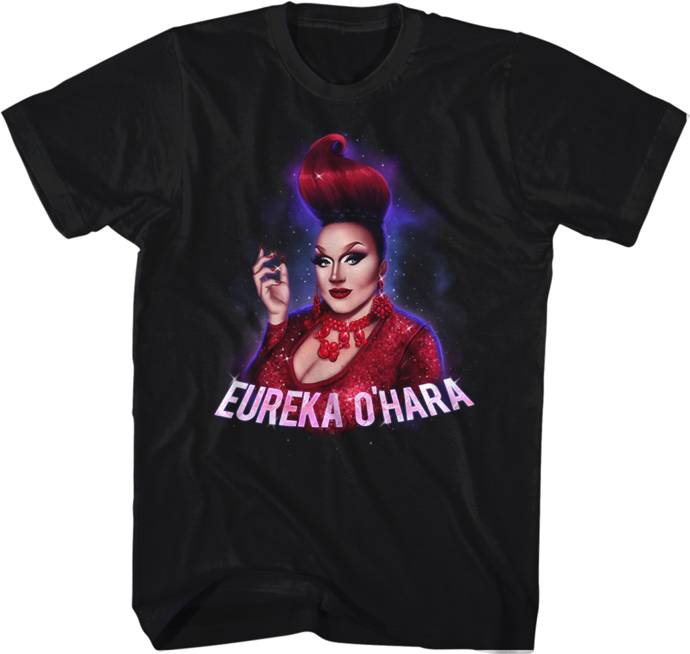 Eureka O'hara Purple Glow T-shirt - Blair St Clair Tshirt (1024x992), Png Download