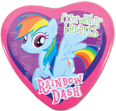 My Little Pony Friendship Hearts Candy - My Little Pony Friendship Hearts (500x500), Png Download