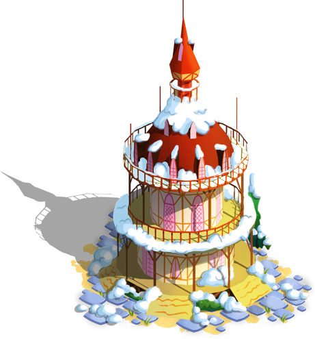 Town Hall Winter - Portable Network Graphics (461x495), Png Download