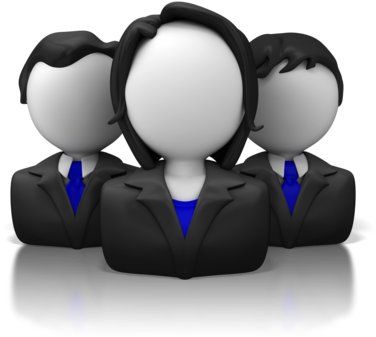 Employees - Team 3d Icon Png (400x350), Png Download