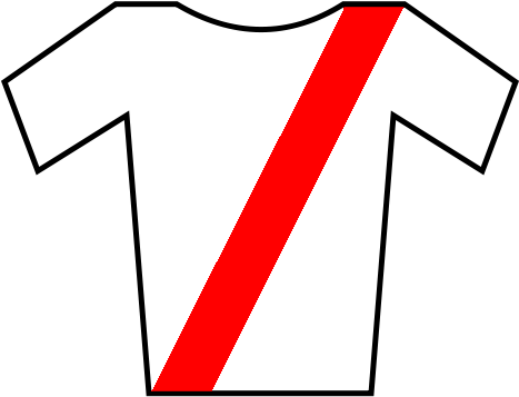 Soccer Jersey White-red - File Soccer Jersey White (500x400), Png Download