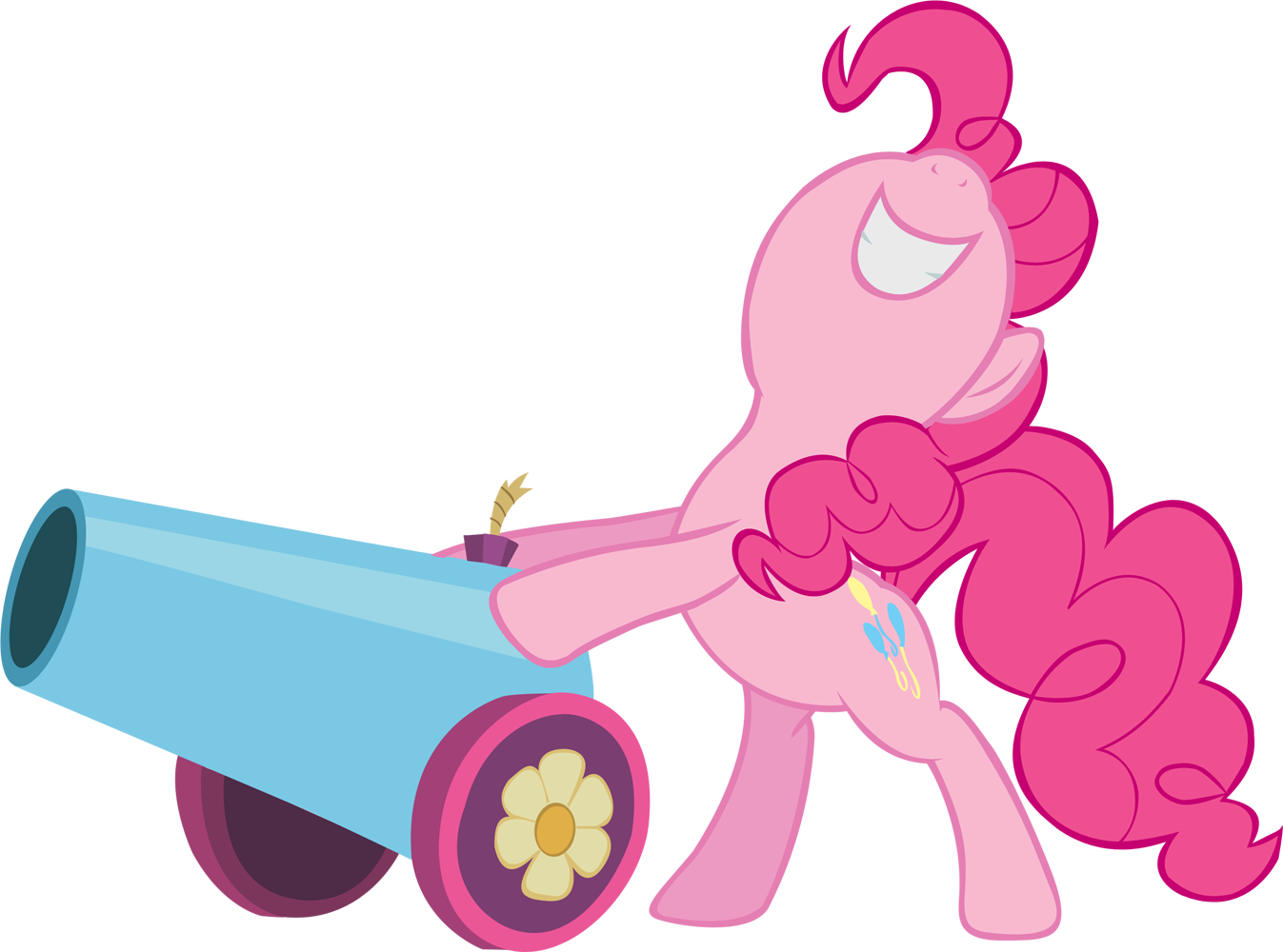 My Little Pony Pinkie Pie Png Download - My Little Pony Pinkie Pie Party Cannon (1347x1000), Png Download