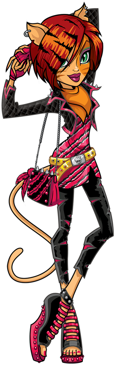 Toralei Stripe - Monster High Toralei (444x1263), Png Download