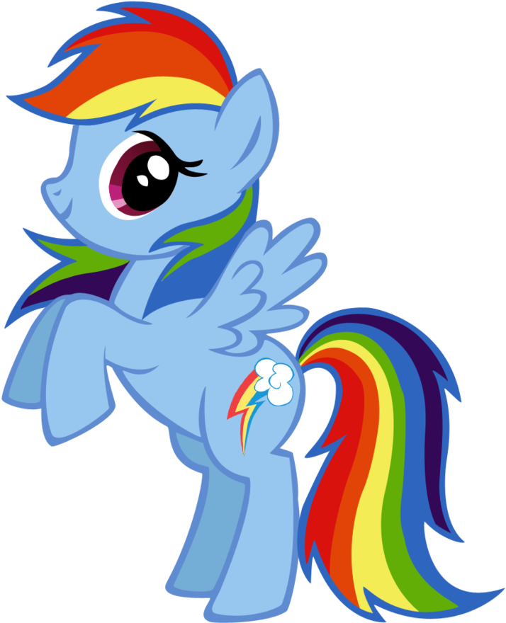 Rainbow Clipart My Little Pony - My Little Pony Characters Png (900x917), Png Download