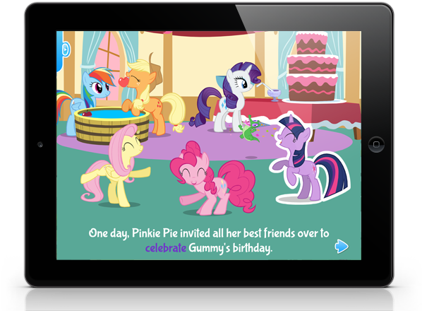 Hearts And Hooves Day Storybook App & Party Of One - Party Of One (600x447), Png Download