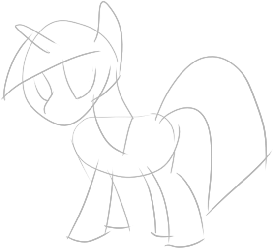 The Drawing - Twilight Sparkle (600x600), Png Download