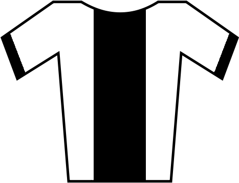 Soccer Jersey White-black - Bolletjes T Shirt (500x400), Png Download