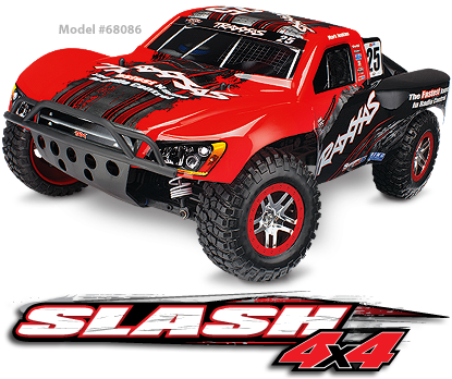 Trax 68086 1 Slash 4x4 Vxl Rtr By Traxxas - Traxxas Slash 4x4
