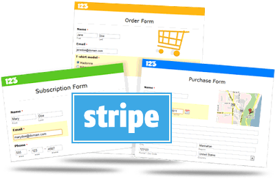 Payment Form Stripe Integration - Google Order Form (400x320), Png Download