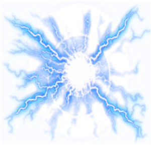 Blue Spark Trail - Red Spark Png (420x420), Png Download