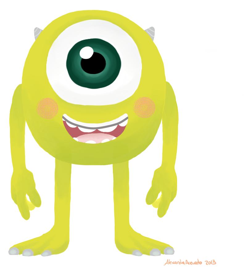 Mike Wazowski By Madnessmiss - Monster University Archie (998x935), Png Download
