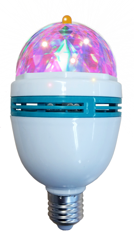 Led Party Starter - - Bombilla Led Discoteca 3w E27 Edm 97960 (429x739), Png Download