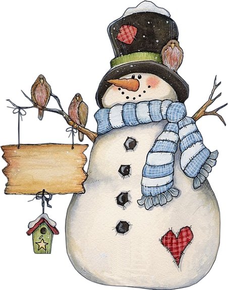 Print Out Fill A Name In On The Board - Folk Art Snowman Oval Ornament (468x590), Png Download