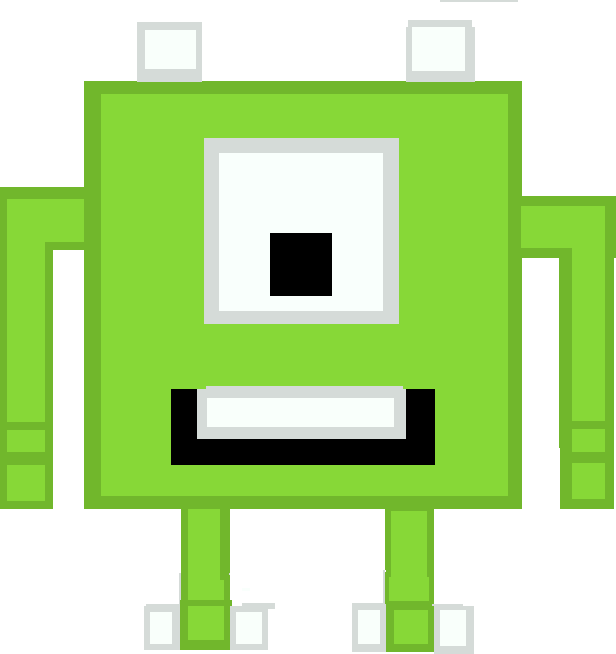 Mike Wazowski - Mike Wazowski Crossy Road (616x654), Png Download