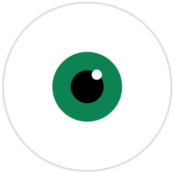 Monster's, Inc By Justin Oberg Monster University, - Monsters Inc Mike Wazowski Eye (375x360), Png Download