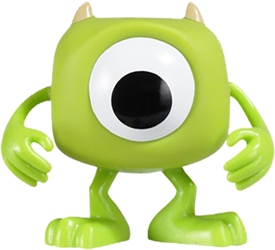 Disney Mike Wazowski Icon - Funko Pop Monster Inc (400x400), Png Download