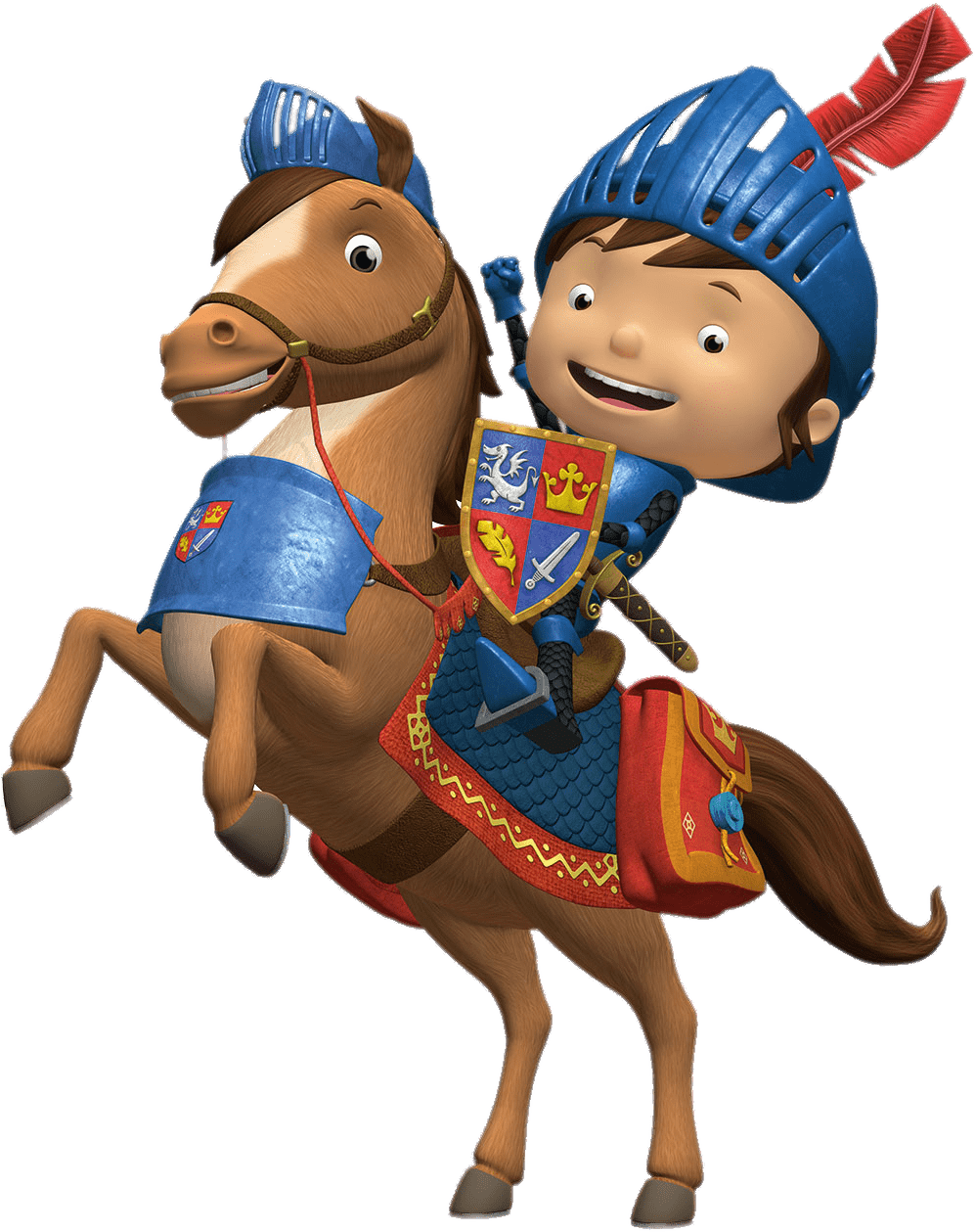 Mike The Knight Png - Galahad Mike The Knight (1000x1414), Png Download