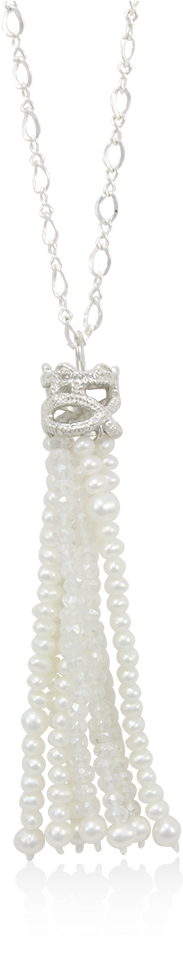 Luz Freshwater Pearl Crystal Tassel - New Orleans (1520x1020), Png Download