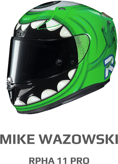 Previousnext - Hjc Mike Wazowski (710x668), Png Download