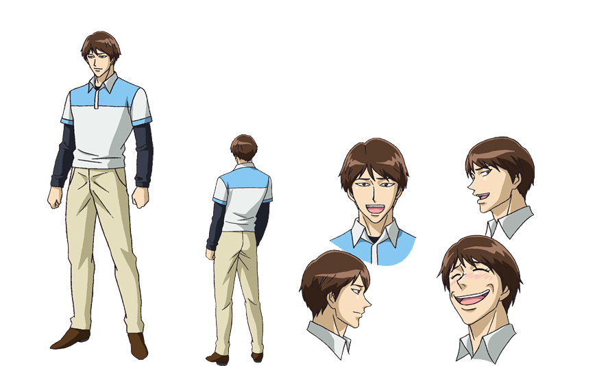 Smile Anime - Anime Adult Transparent Male (882x550), Png Download