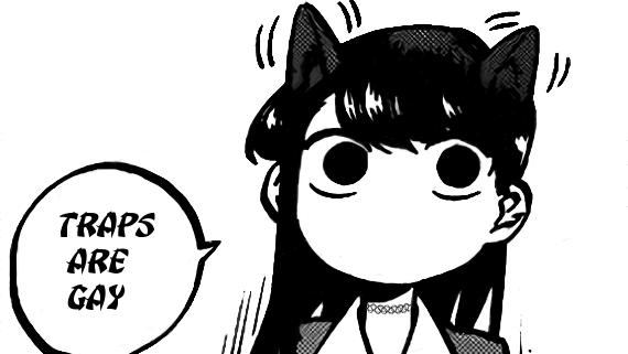 Supreme/anime - Komi Is Bad At Communication Meme (570x321), Png Download