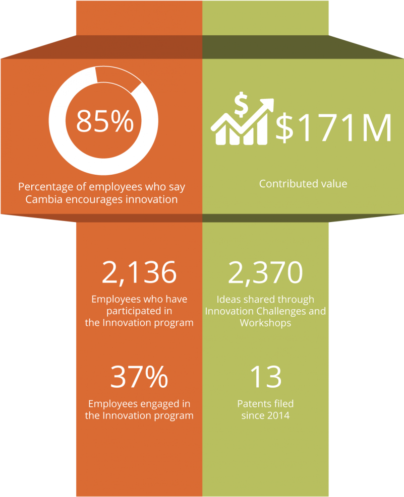 Innovation Cambia Results - Graphic Design (800x1007), Png Download
