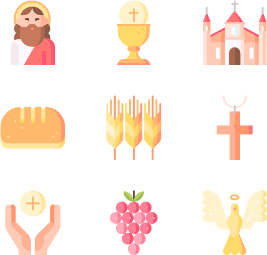 First Communion - First Communion Vector Png (600x564), Png Download