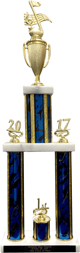 Trophy (517x900), Png Download