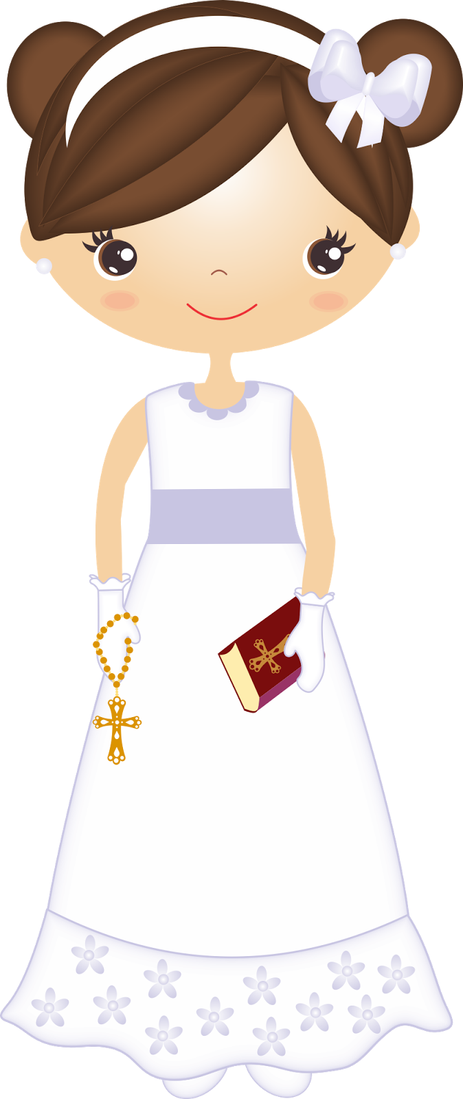 Nenas De Comunion Png (674x1600), Png Download