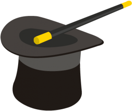 Sombrero De Mago Logo - Mago Vector Png (518x518), Png Download