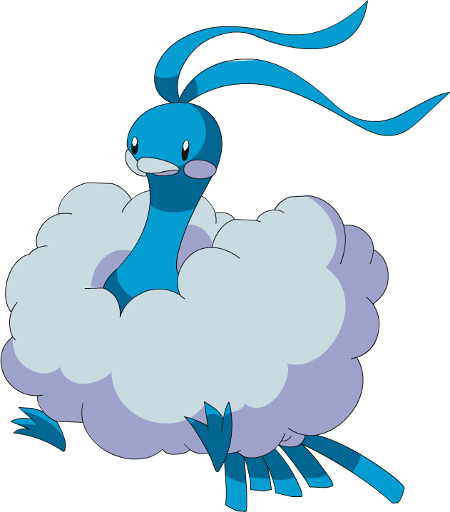 334altaria Ag Anime - Pokemon Altaria (631x718), Png Download