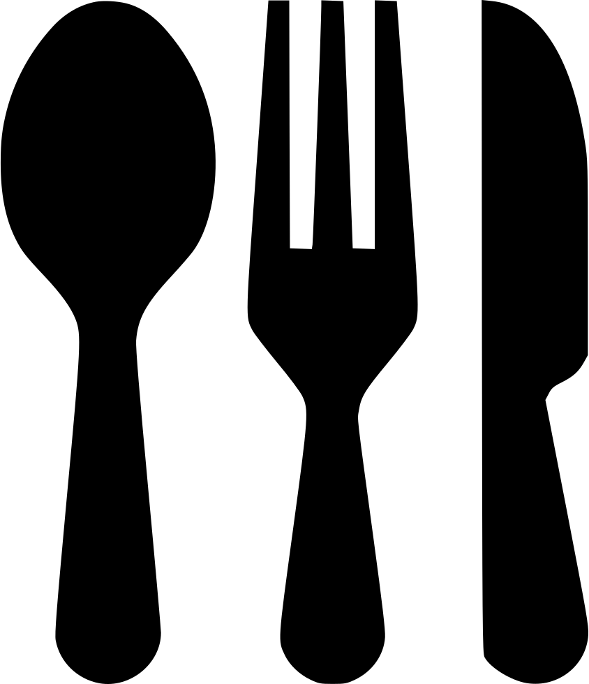 Png File Svg - Silverware Png (844x980), Png Download