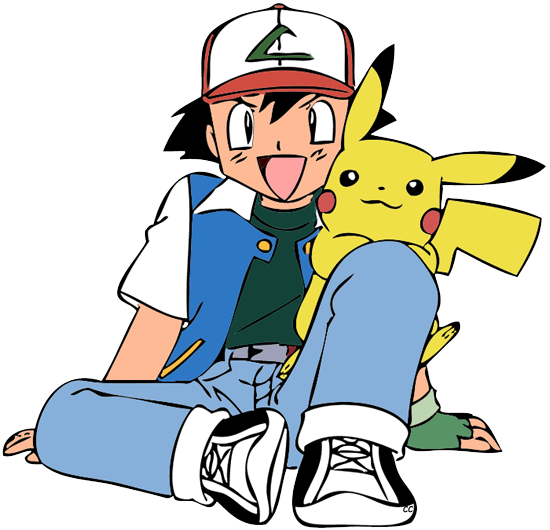 Transparent Pikachu Ash - Pokémon-staffel 1: Indigo League Dvd (550x530), Png Download