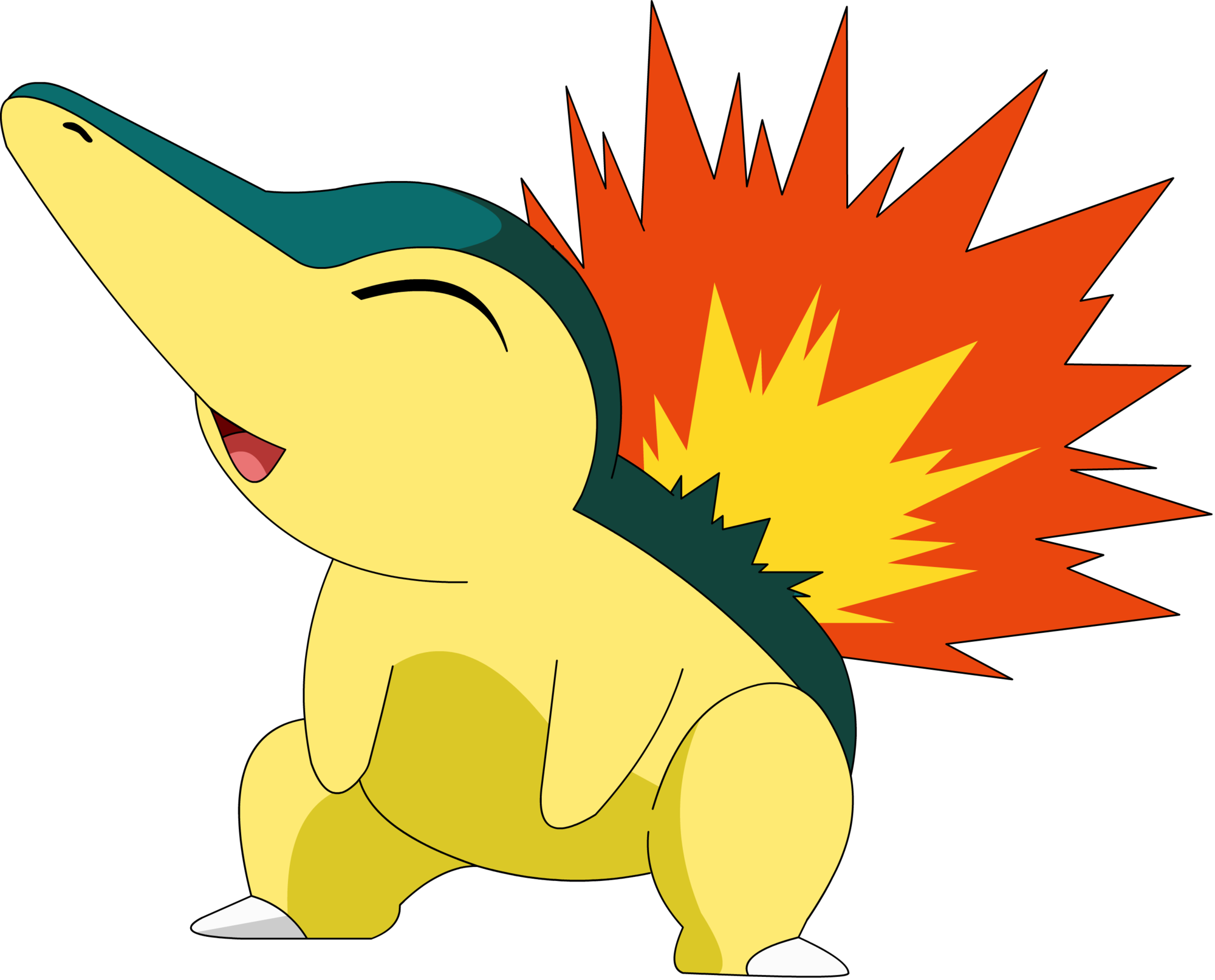 Drawing Of Fire Pokemon (2000x1614), Png Download